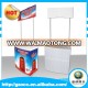 custom factory portable supermarket hard plastic promotion counter with printing