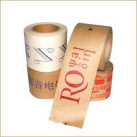 New Custom Stick  Strong Raw Material Paper Adhesive Jumbo Roll Masking Tape