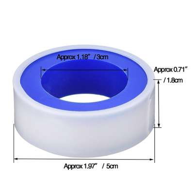 Premium White 100%  ptfe thread seal tape for Water Pipe  Plumber