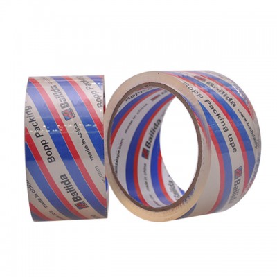 Carton Sealing Hot Melt Adhesive Crystal Clear Bopp Packing Tape For Wholesale